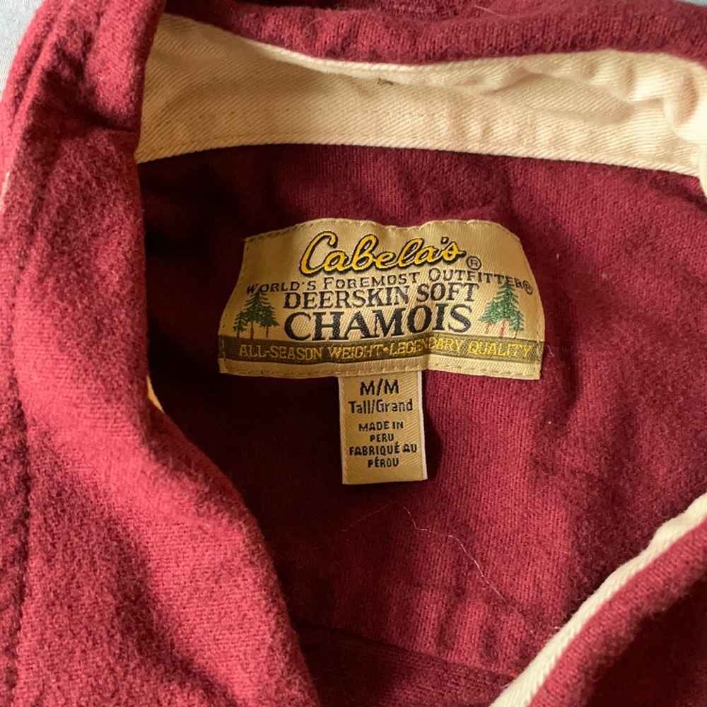 Cabelas button down long sleeve shirt